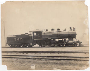 Canadian Pacific Railway (CPR) antique photos of trains